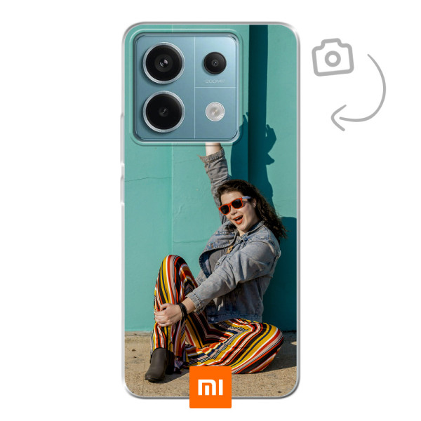 Achterkant bedrukt soft case telefoonhoesje voor Xiaomi Poco X6/Redmi Note 13 Pro 5G