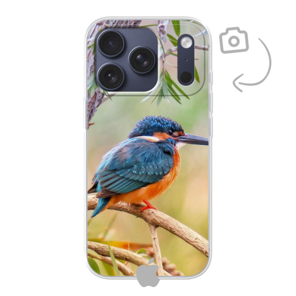 Achterkant bedrukt soft case telefoonhoesje voor iPhone 17 Pro