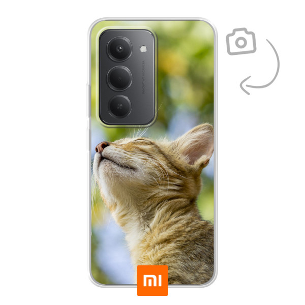 Achterkant bedrukt soft case telefoonhoesje voor Xiaomi Redmi 15