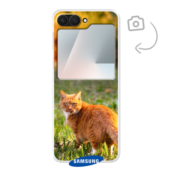 Achterkant bedrukt hard telefoonhoesje voor Samsung Galaxy Z Flip6/Flip7 FE