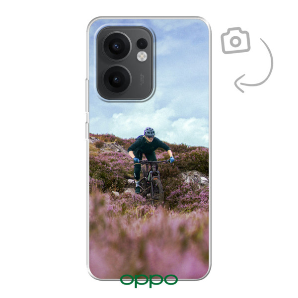 Achterkant bedrukt soft case telefoonhoesje voor Oppo Reno13 F