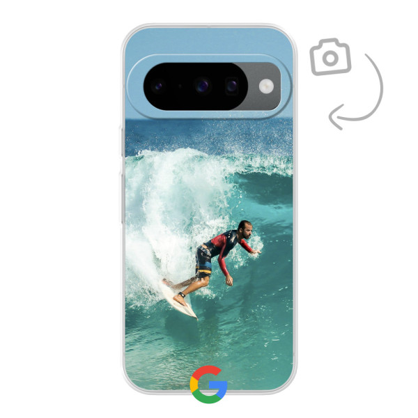 Achterkant bedrukt soft case telefoonhoesje voor Google Pixel 10/10 Pro