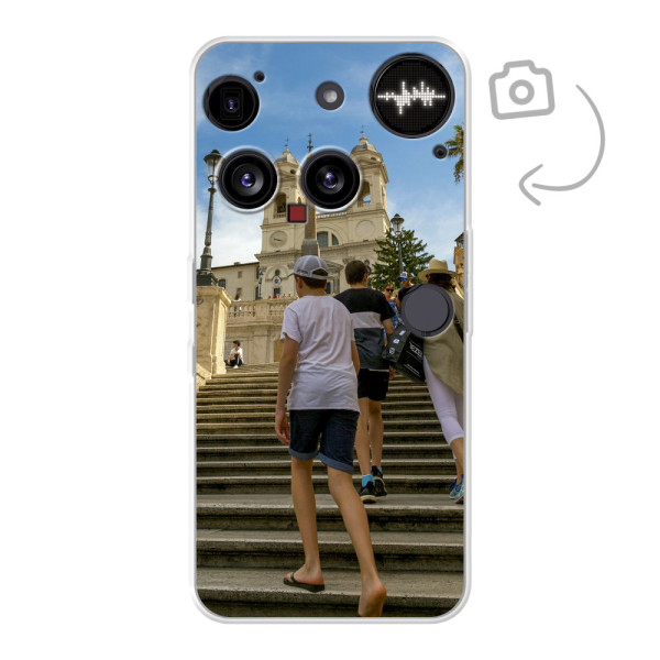 Achterkant bedrukt soft case telefoonhoesje voor Nothing Phone (3)