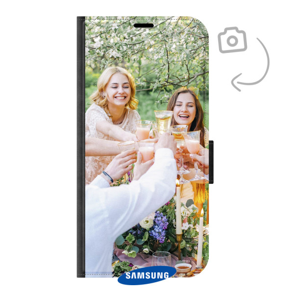 Voorkant bedrukt portemonnee telefoonhoesje voor Samsung Galaxy S24 Plus