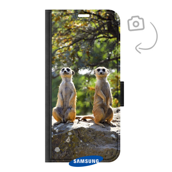 Voorkant bedrukt portemonnee telefoonhoesje voor Samsung Galaxy A16/A16 5G