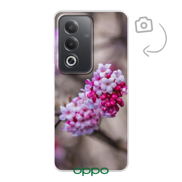 Achterkant bedrukt soft case telefoonhoesje voor Oppo A3 Pro/A80