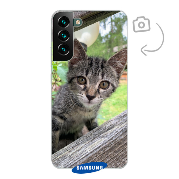 Achterkant bedrukt soft case telefoonhoesje voor Samsung Galaxy S22 Plus