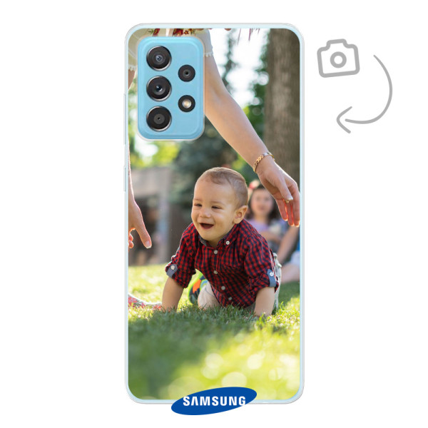 Achterkant bedrukt soft case telefoonhoesje voor Samsung Galaxy A73 5G