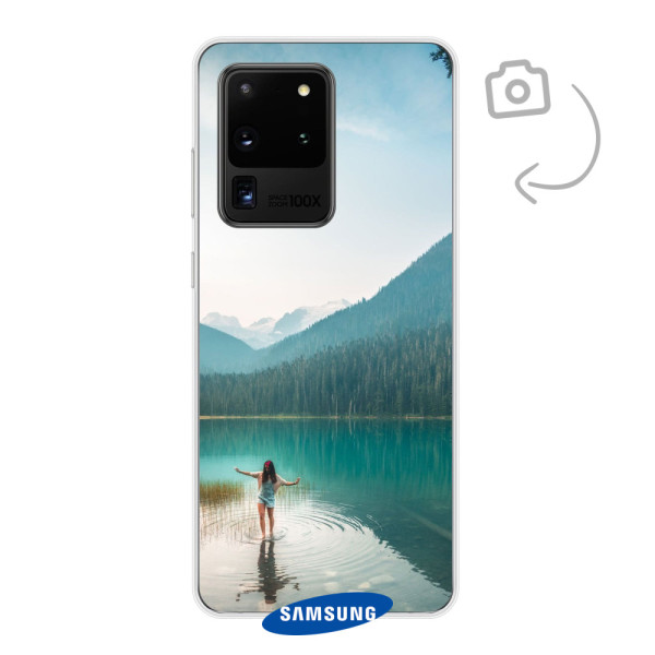 Achterkant bedrukt soft case telefoonhoesje voor Samsung Galaxy S20 Ultra/S20 Ultra 5G