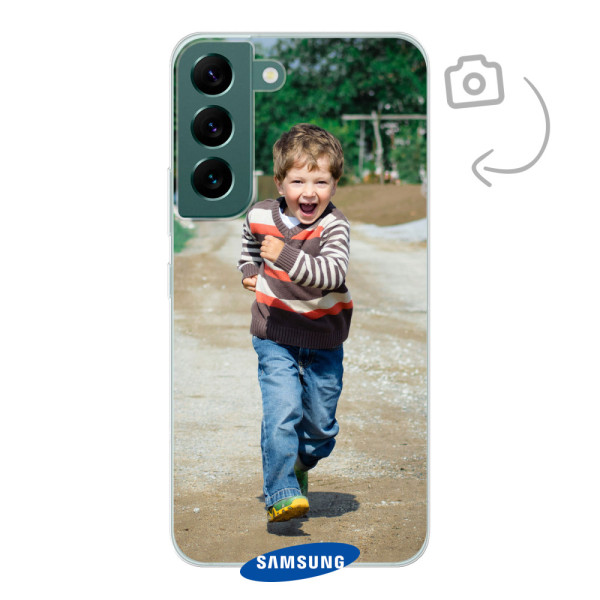 Achterkant bedrukt soft case telefoonhoesje voor Samsung Galaxy S22