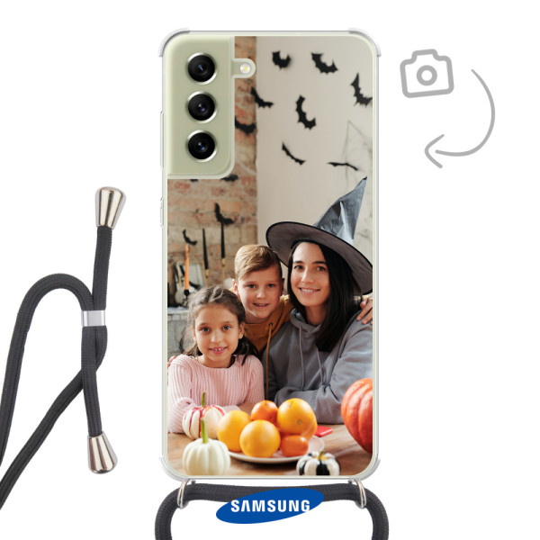 Telefoonhoesje met koord voor Samsung Galaxy S21 FE