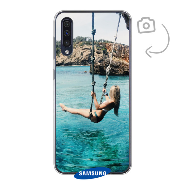 Achterkant bedrukt soft case telefoonhoesje voor Samsung Galaxy A30s/A50/A50s