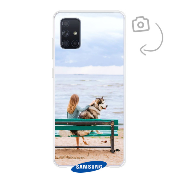 Achterkant bedrukt soft case telefoonhoesje voor Samsung Galaxy A71 4G