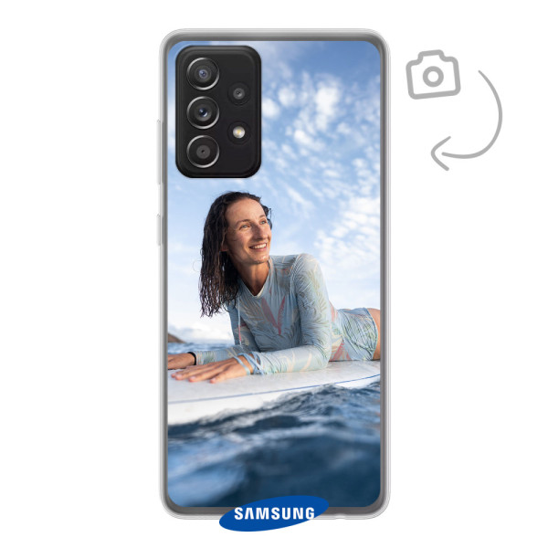 Achterkant bedrukt soft case telefoonhoesje voor Samsung Galaxy A52/A52 5G/A52s 5G