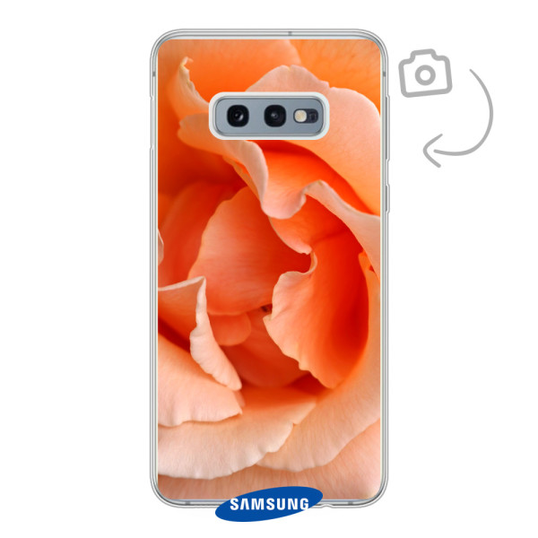 Achterkant bedrukt soft case telefoonhoesje voor Samsung Galaxy S10e