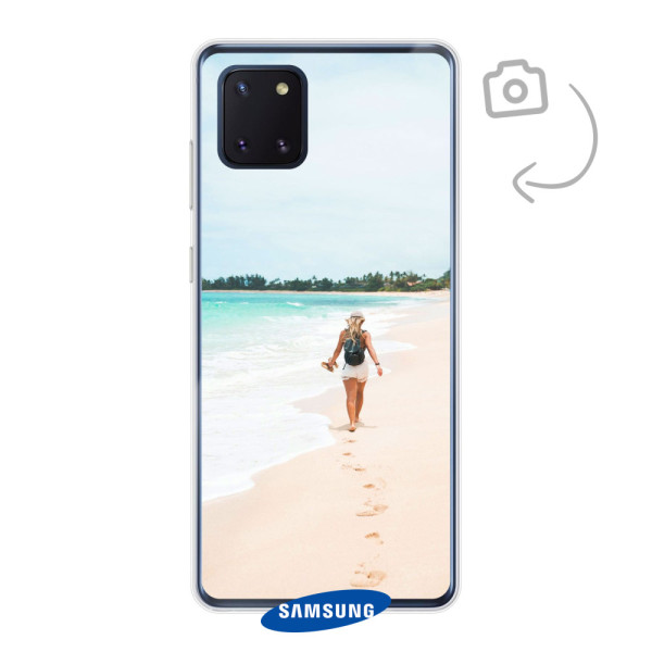 Achterkant bedrukt soft case telefoonhoesje voor Samsung Galaxy Note 10 Lite