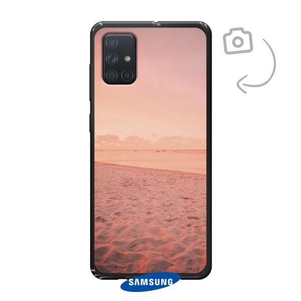 Achterkant bedrukt soft case telefoonhoesje voor Samsung Galaxy A71