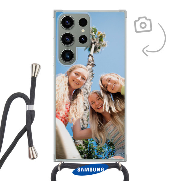 Telefoonhoesje met koord voor Samsung Galaxy S23 Ultra