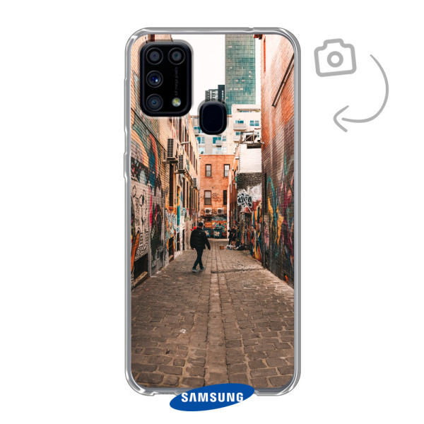 Achterkant bedrukt soft case telefoonhoesje voor Samsung Galaxy M31