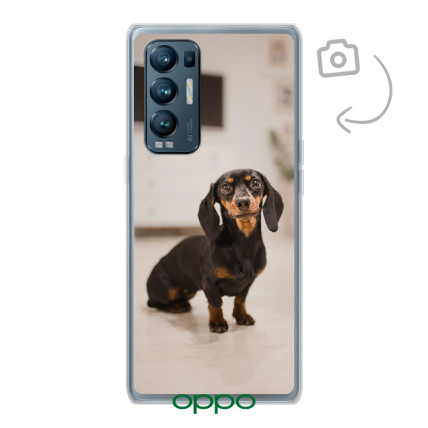 Achterkant bedrukt soft case telefoonhoesje voor Oppo Find X3 Neo
