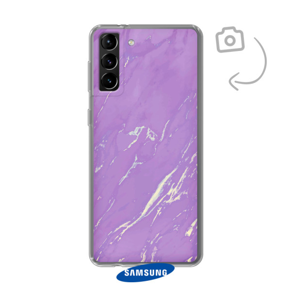 Achterkant bedrukt soft case telefoonhoesje voor Samsung Galaxy S21 Plus 5G