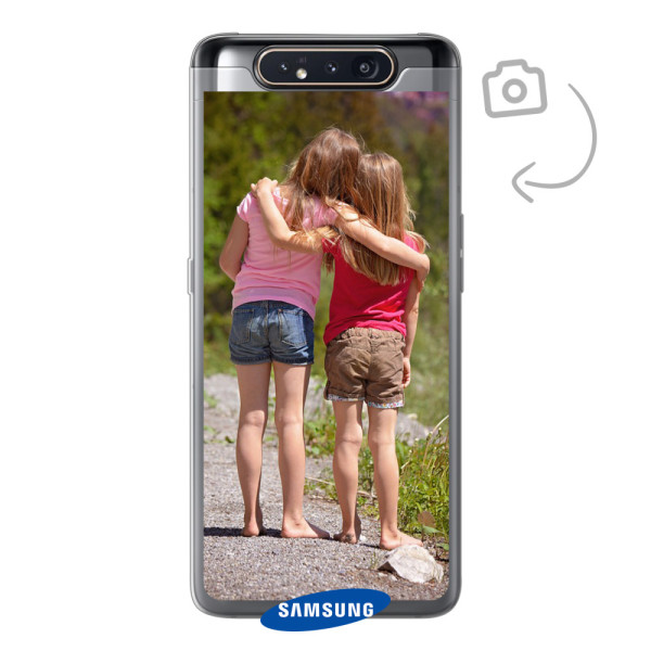 Achterkant bedrukt soft case telefoonhoesje voor Samsung Galaxy A80