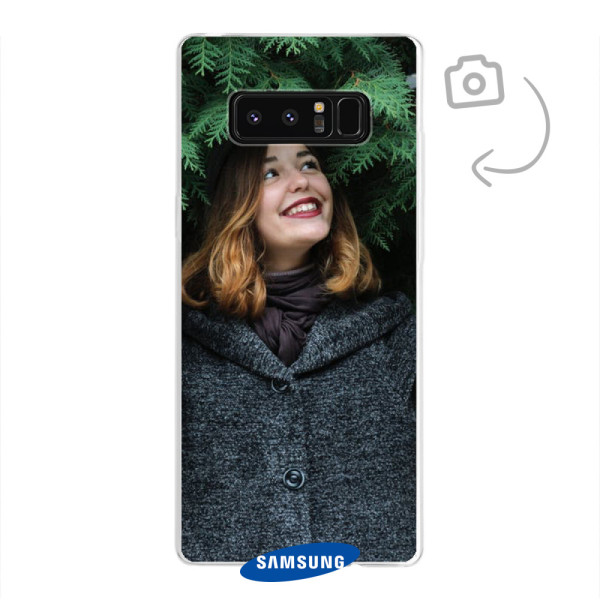 Achterkant bedrukt soft case telefoonhoesje voor Samsung Galaxy Note 8