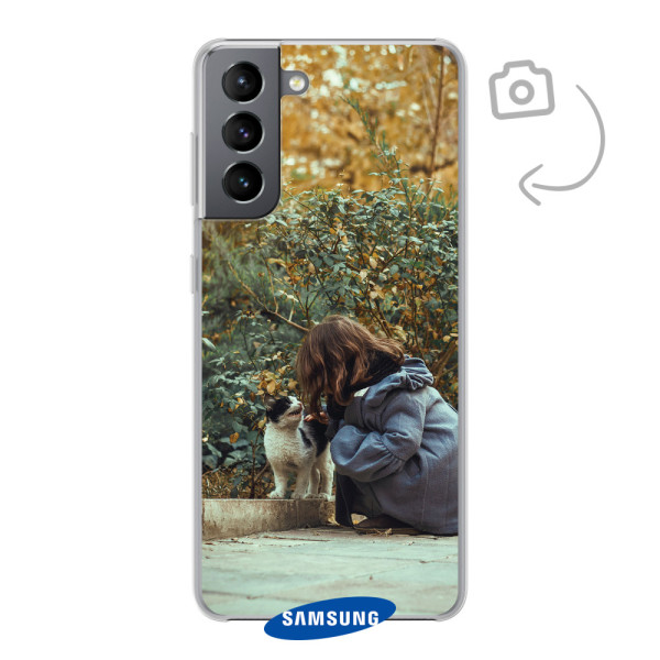 Achterkant bedrukt hard telefoonhoesje voor Samsung Galaxy S21 5G
