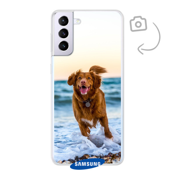 Achterkant bedrukt hard telefoonhoesje voor Samsung Galaxy S21 Plus 5G