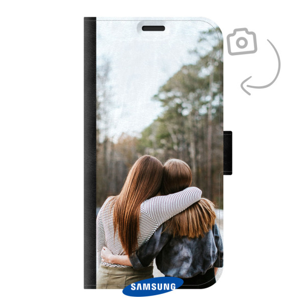 Voorkant bedrukt portemonnee telefoonhoesje voor Samsung Galaxy S23