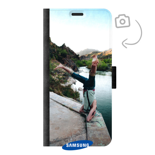 Voorkant bedrukt portemonnee telefoonhoesje voor Samsung Galaxy S10