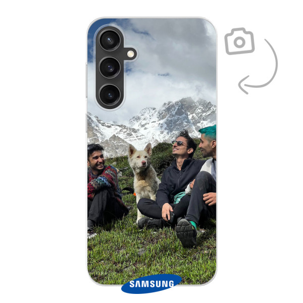 Achterkant bedrukt soft case telefoonhoesje voor Samsung Galaxy S23 FE