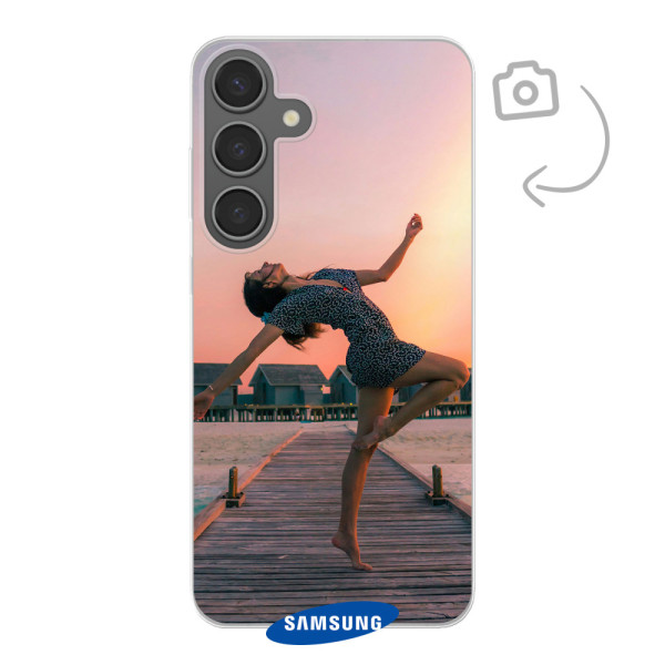 Achterkant bedrukt soft case telefoonhoesje voor Samsung Galaxy S24 Plus