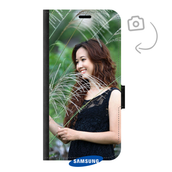 Voorkant bedrukt portemonnee telefoonhoesje voor Samsung Galaxy S24