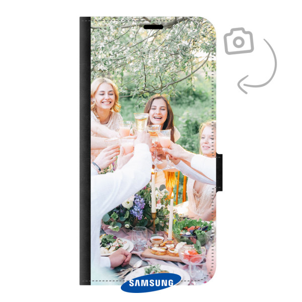 Voorkant bedrukt portemonnee telefoonhoesje voor Samsung Galaxy S24 Plus