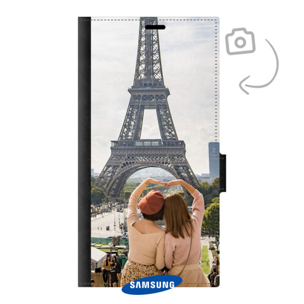Voorkant bedrukt portemonnee telefoonhoesje voor Samsung Galaxy S24 Ultra