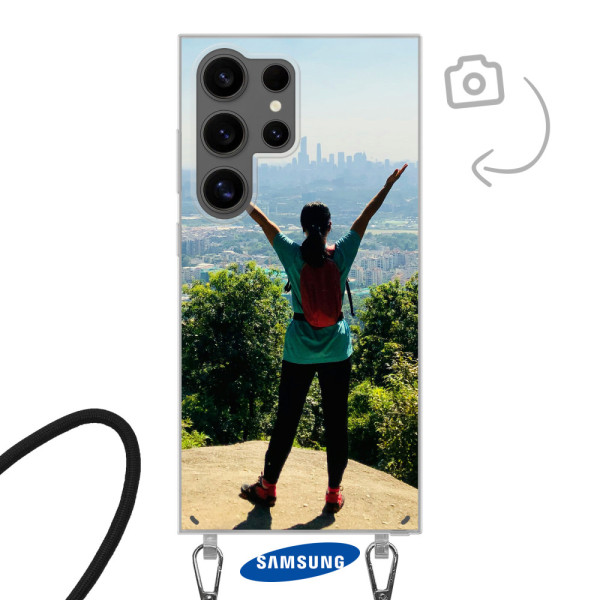 Telefoonhoesje met koord voor Samsung Galaxy S24 Ultra