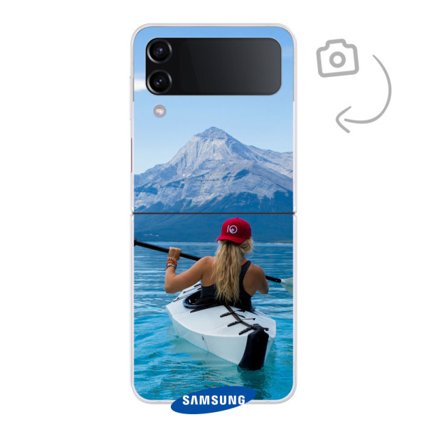 Achterkant bedrukt soft case telefoonhoesje voor Samsung Galaxy Z Flip4
